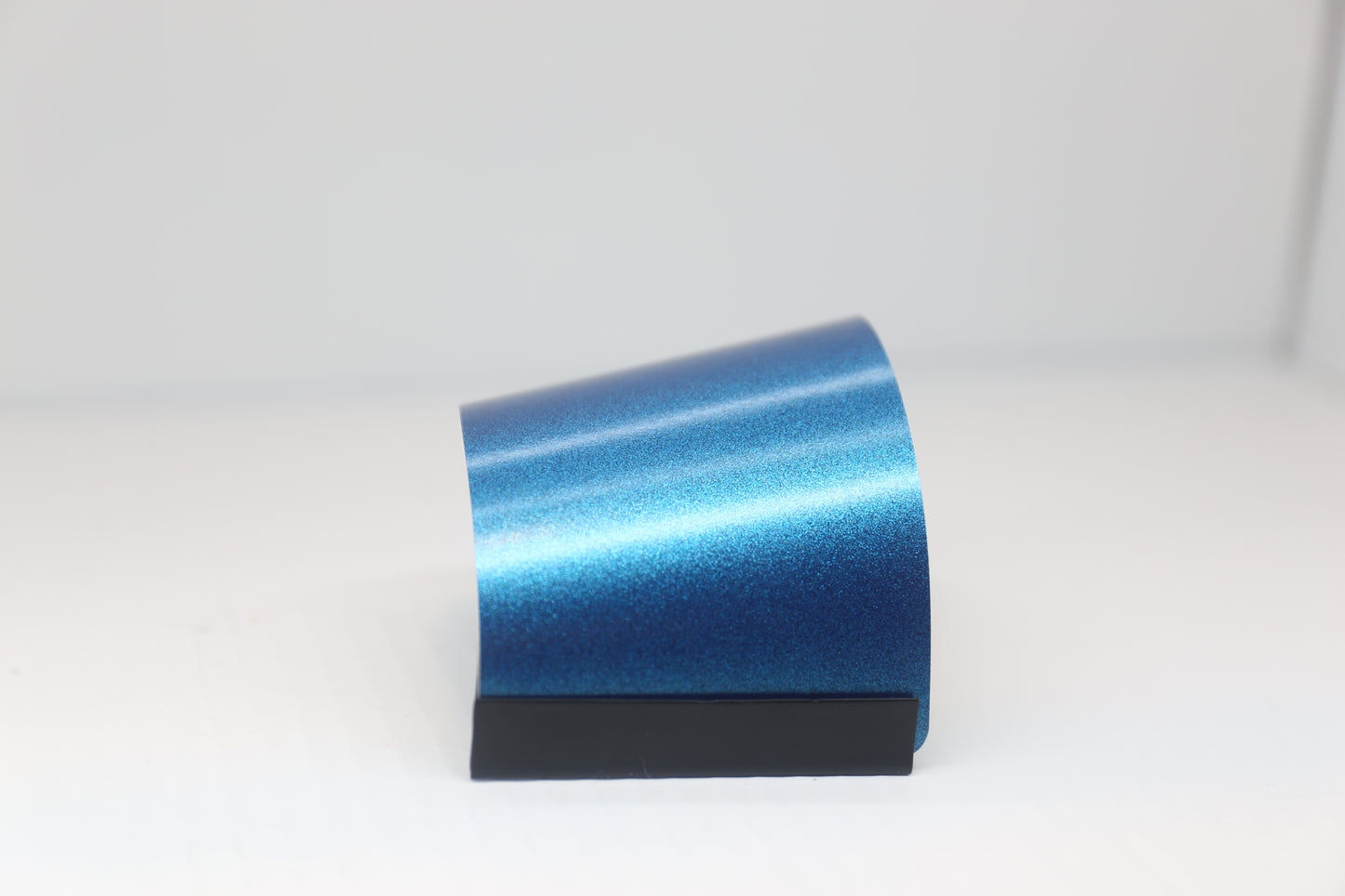 Satin Heavy Metal Sparkle Blue