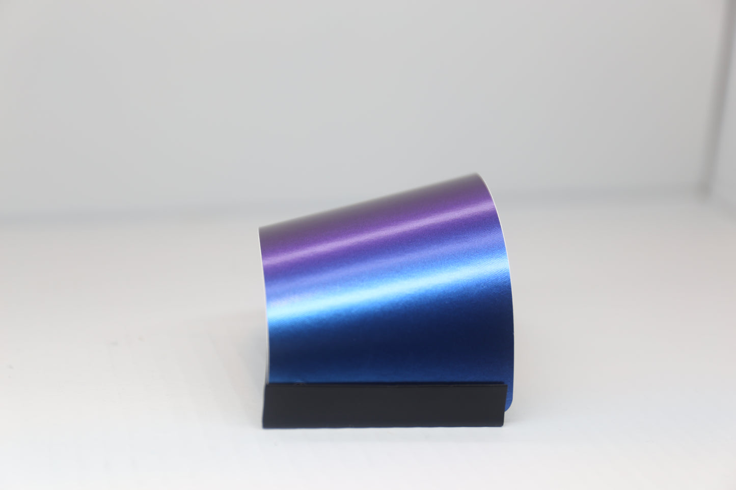 Satin Metallic Aurora Blue