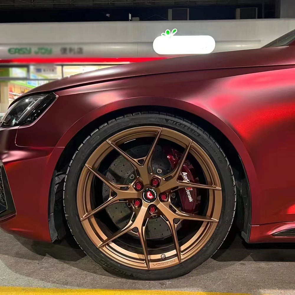 Matte Chrome Red