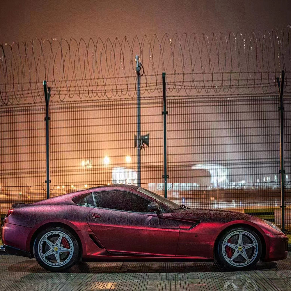 Matte Chrome Red